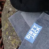 Dirty Jack - Charcoal / Steel Blue Label