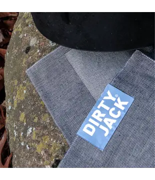 Dirty Jack - Charcoal / Steel Blue Label