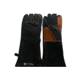 Xapron - BBQ Gloves Black / Cognac Madrid (Leder Handschoenen)