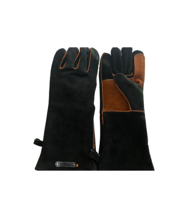 Xapron Xapron - BBQ Gloves Black / Cognac Madrid (Leder Handschoenen)