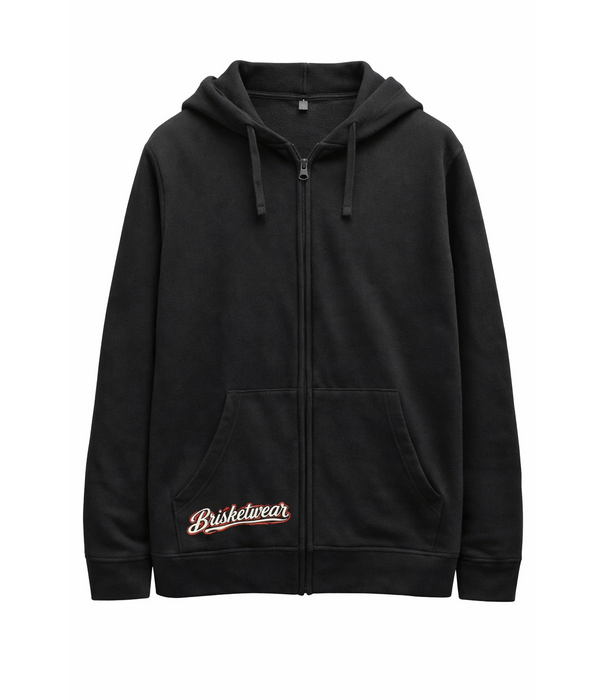 Brisketwear Brisketwear - ZIP Hooded Sweater - Born For The Pit (Maat M)