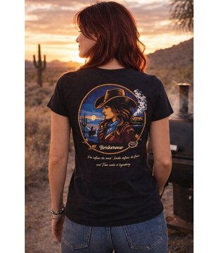 Brisketwear - T-Shirt - Desert Smoke Ladies Edition (Maat L)