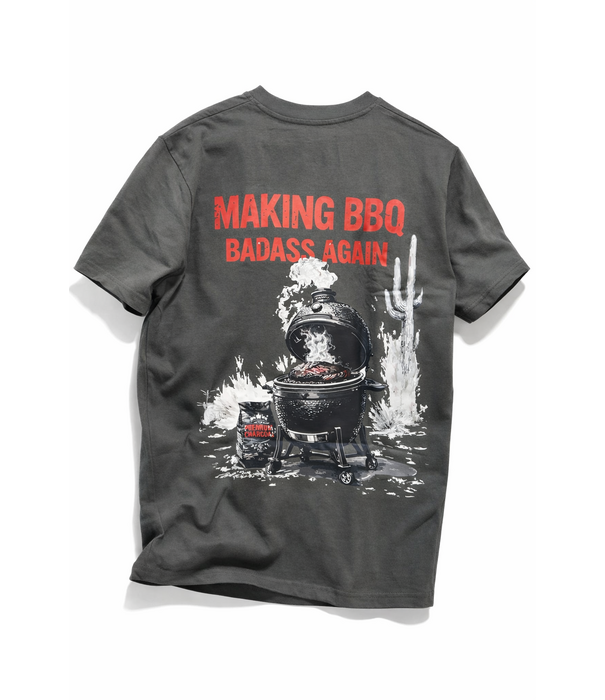 Brisketwear Brisketwear - T-Shirt - Making BBQ Badass Again (Maat 5XL)