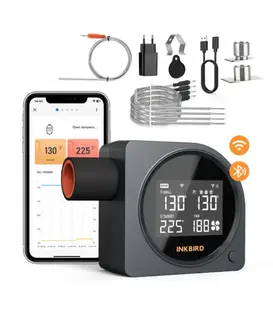 Inkbird - Draadloze BBQ Controller  ISC-028-BW (WIFI & Bluetooth)