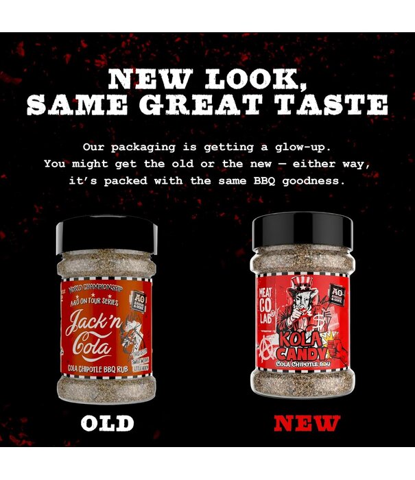 Angus & Oink Angus & Oink - Kola Candy Rub / Jack & Cola Rub (200 gr)