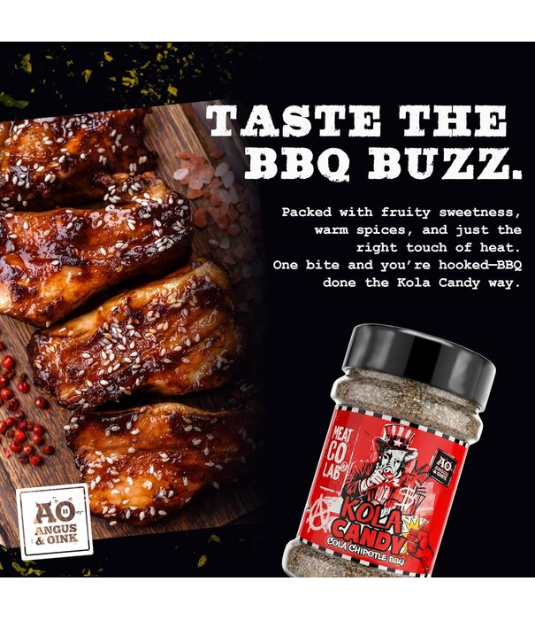 Angus & Oink Angus & Oink - Kola Candy Rub / Jack & Cola Rub (200 gr)