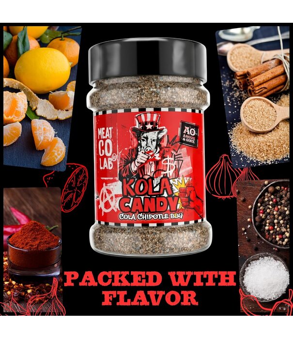 Angus & Oink Angus & Oink - Kola Candy Rub / Jack & Cola Rub (200 gr)