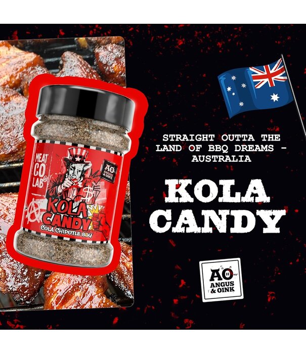 Angus & Oink Angus & Oink - Kola Candy Rub / Jack & Cola Rub (200 gr)
