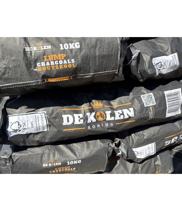 De Kolen Koning De Kolen Koning - Quebracho Houtskool 10 kg (Quebracho)