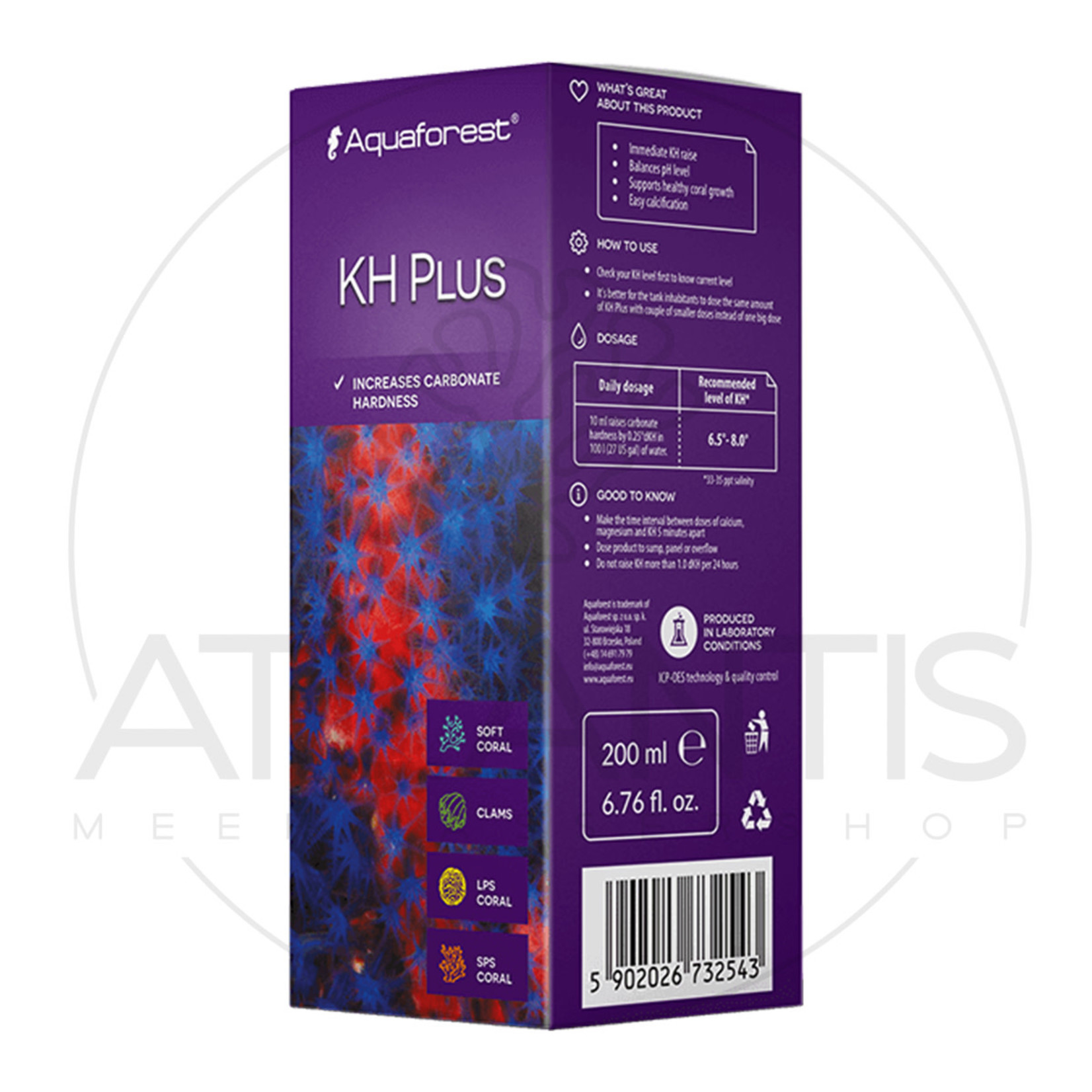 Aquaforest KH Plus - 200 ml