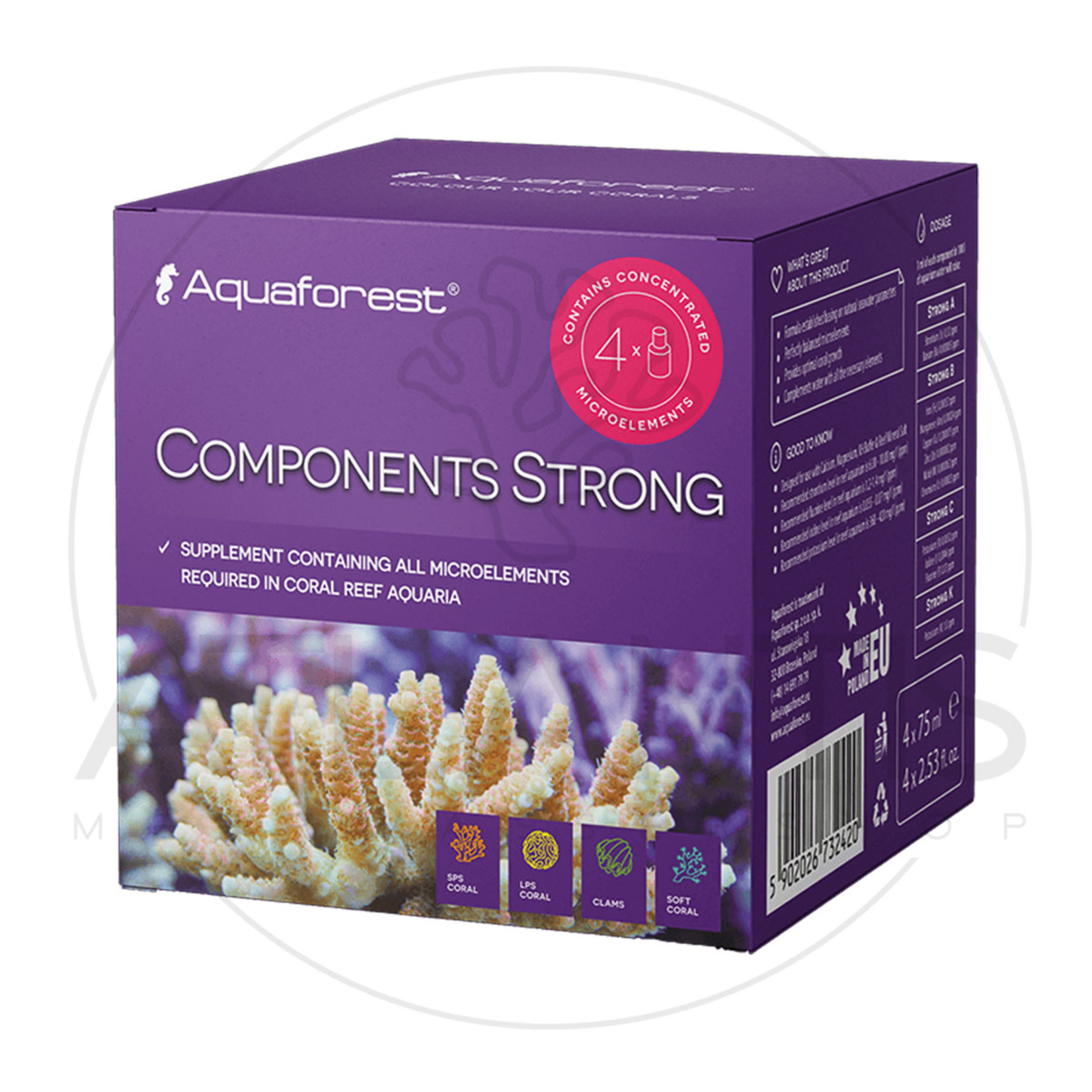 Aquaforest Components Strong - 4 x 75 ml