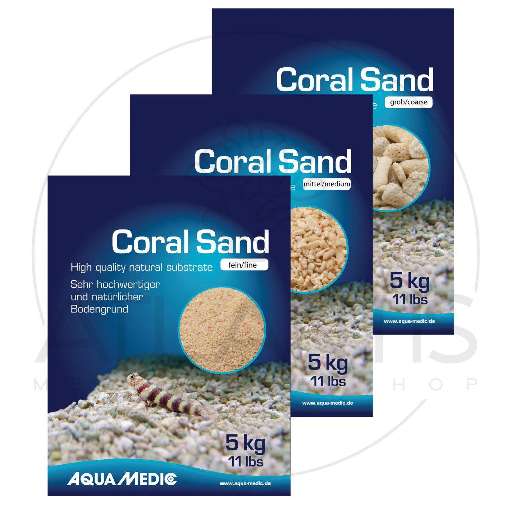 Aqua Medic Coral Sand coarse - 5 kg bag