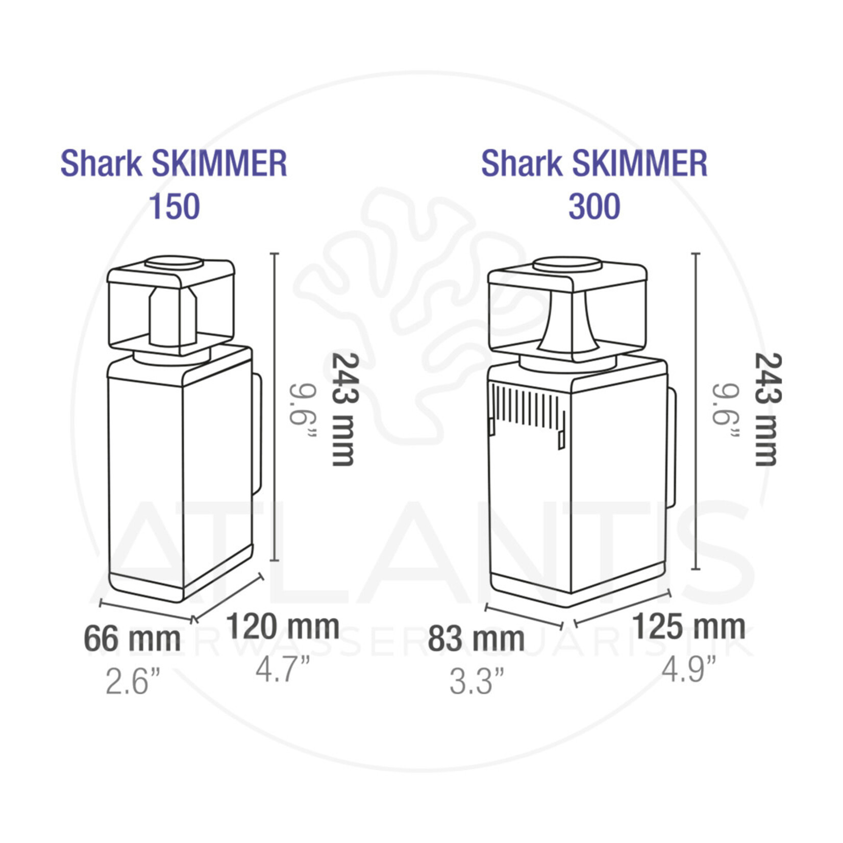 SICCE Shark Skimmer 300