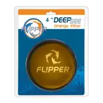 Flipper DeepSee Standard 4" - Orangener Filter