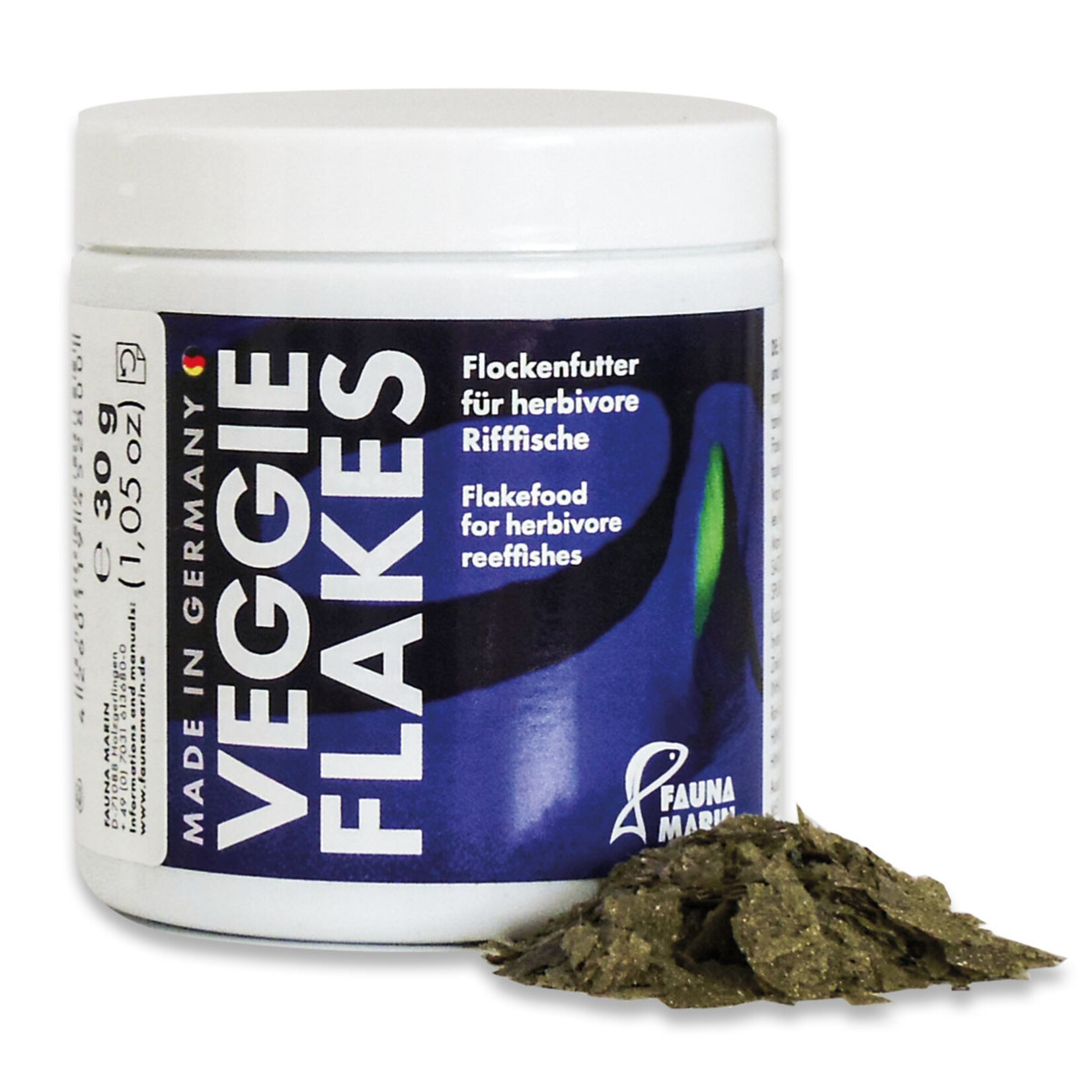 Fauna Marin Veggie Flakes - 30 g