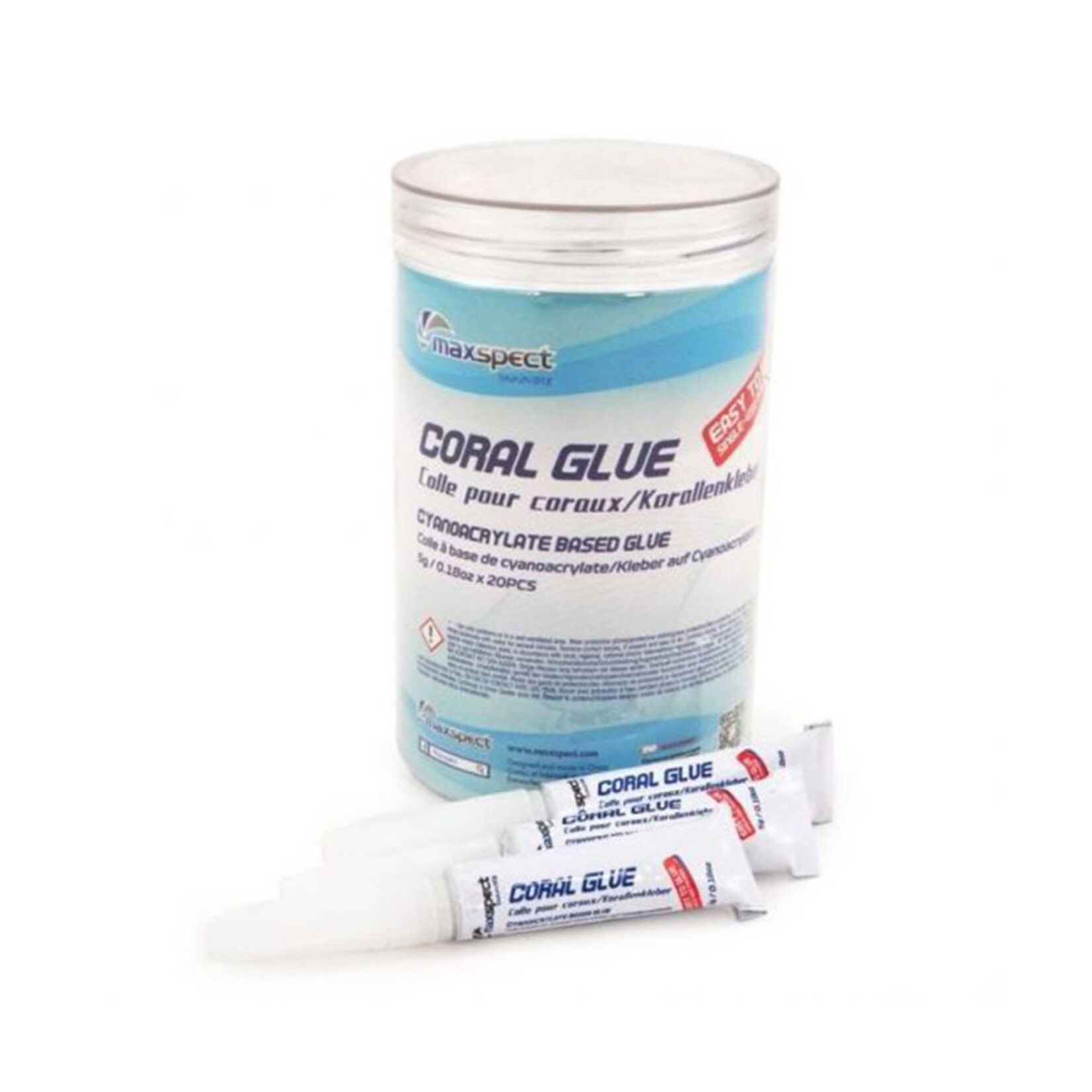 Maxspect Coral Glue - Korallenkleber - Behälter mit 20 x 5 g