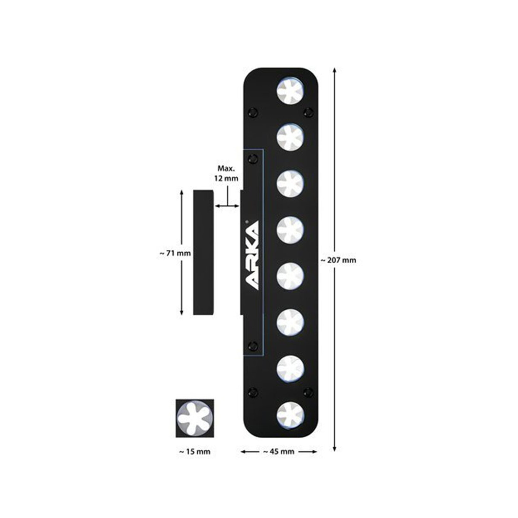 ARKA myREEF Frag Rack - 8 Löcher