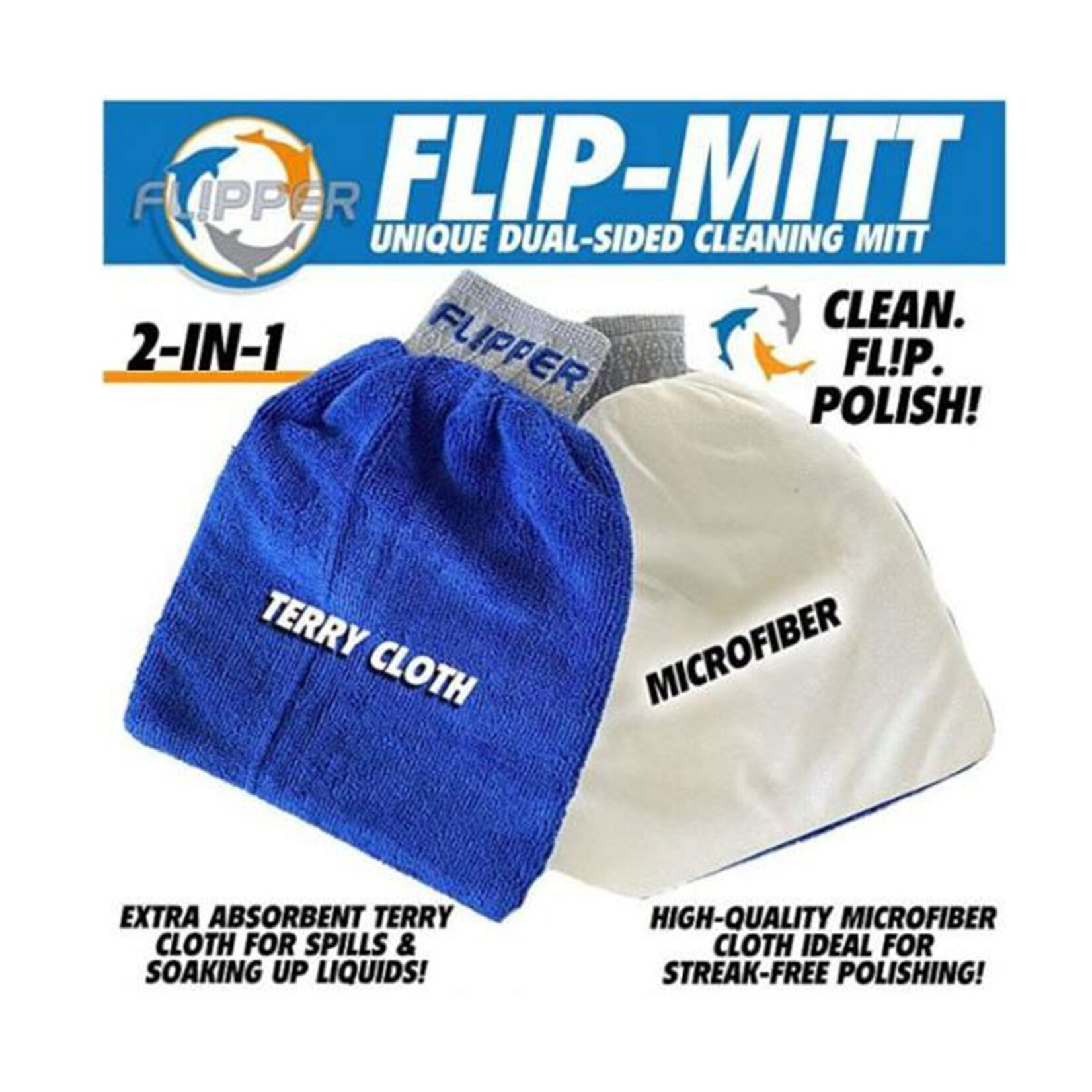 Flipper Cleaning Mitt / Reinigungshandschuhe