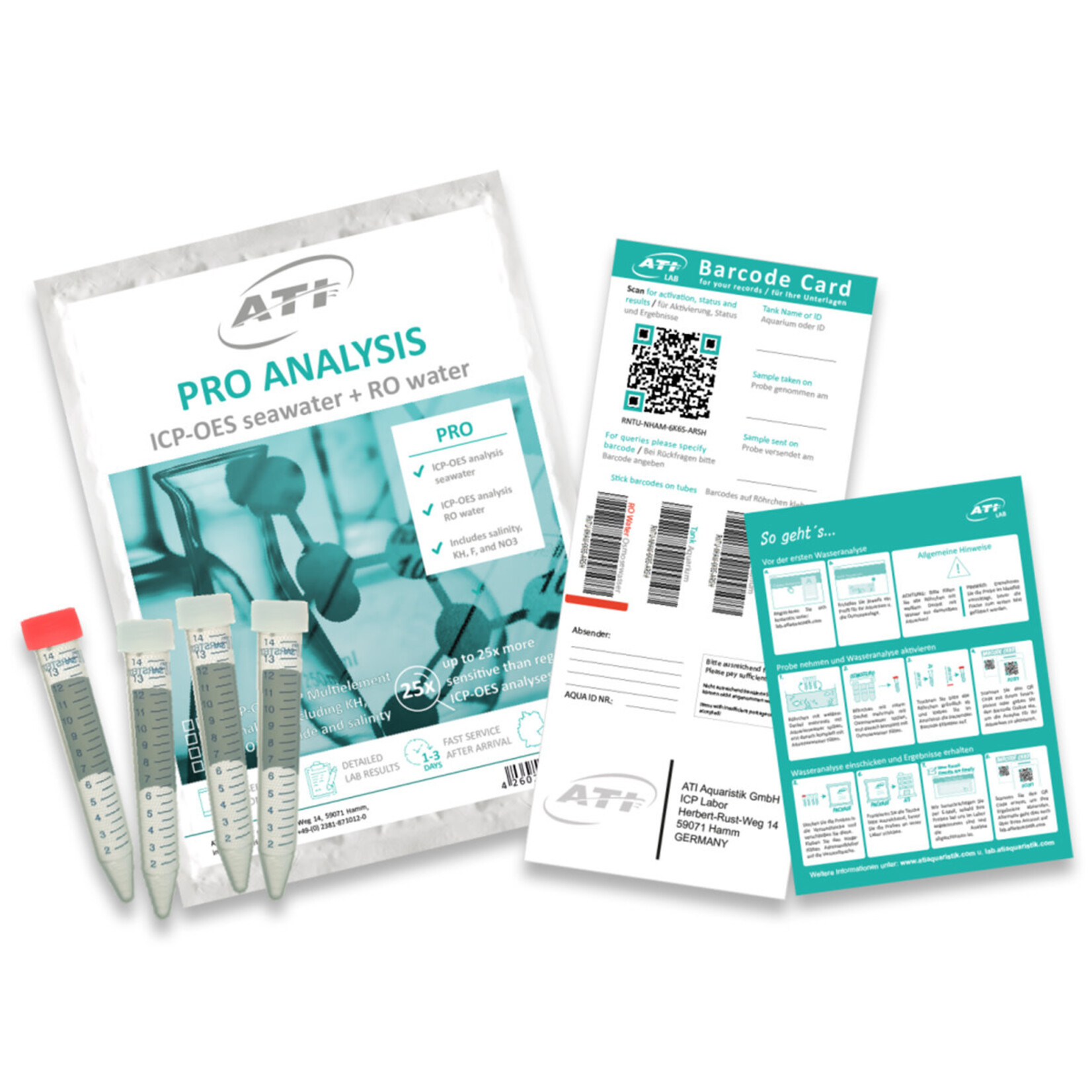 ATI ICP-OES Pro Analyse Set x 3