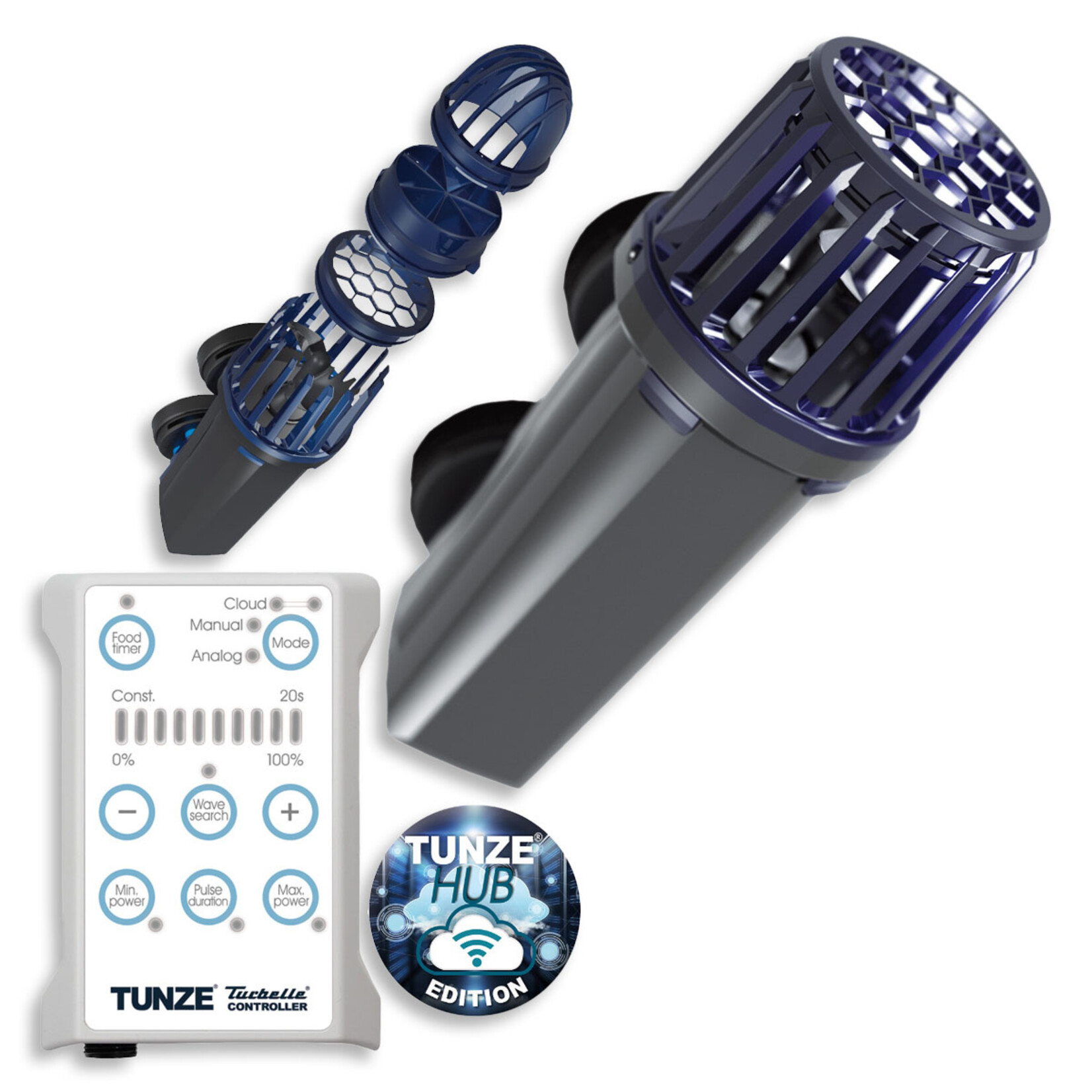 TUNZE Turbelle® stream 3 + HUB Edition