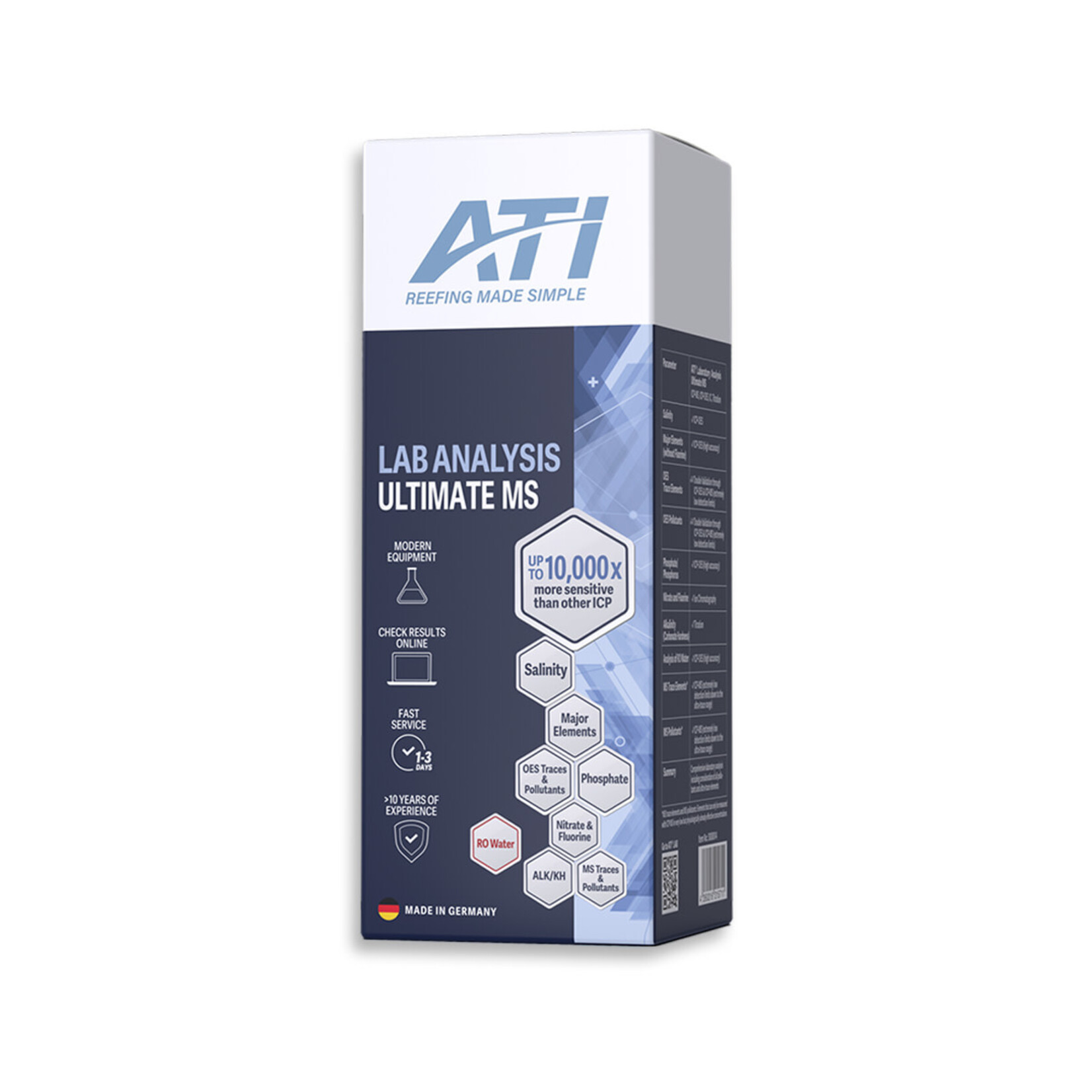 ATI ICP Lab Analysis Ultimate MS