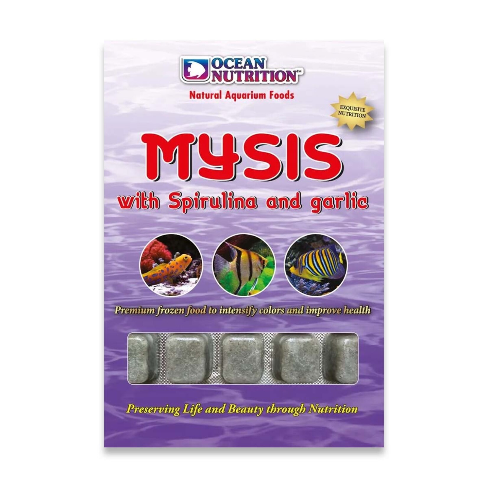 Ocean Nutrition Mysis with Spirulina and garlic - 100 g