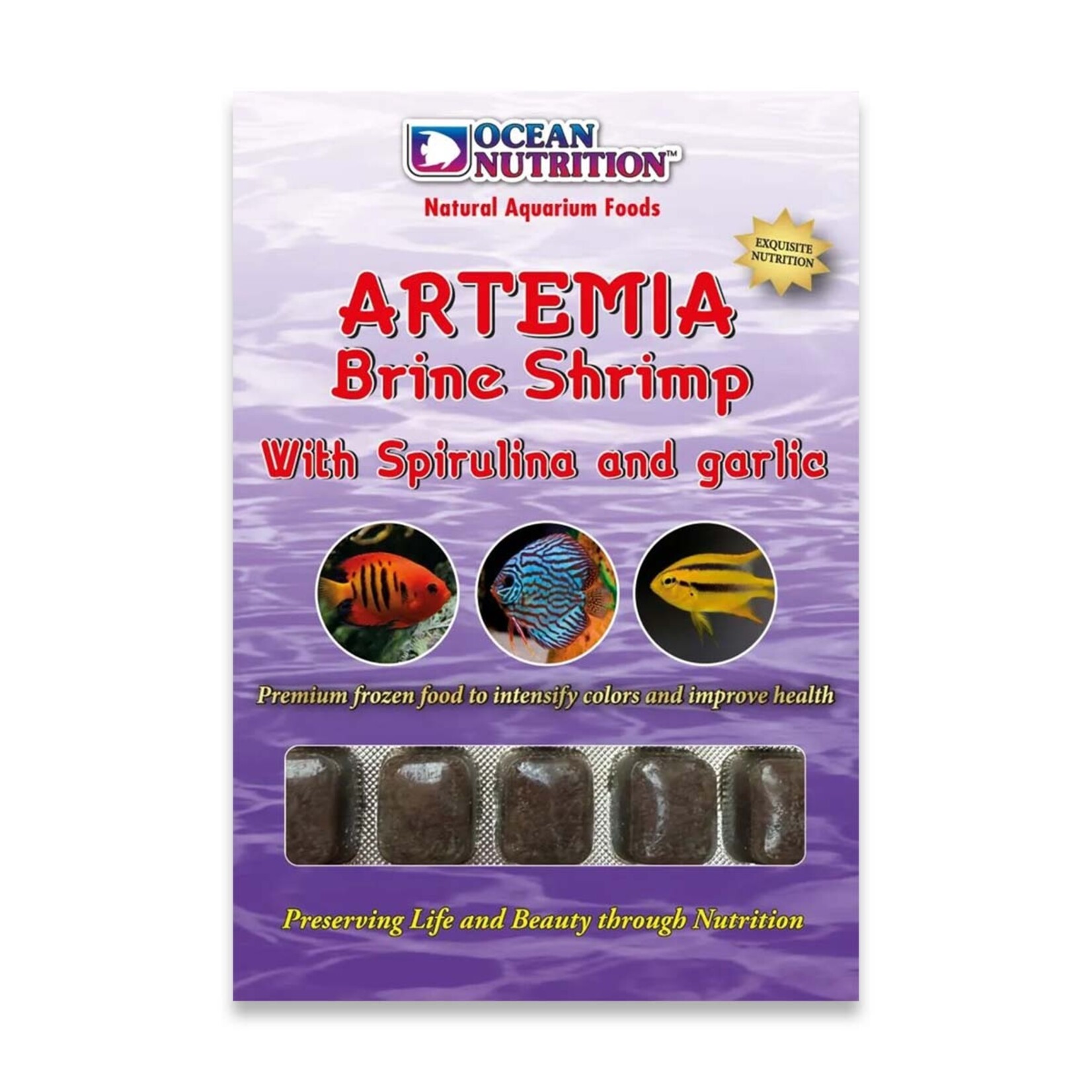 Ocean Nutrition Artemia with Spirulina and garlic - 100 g