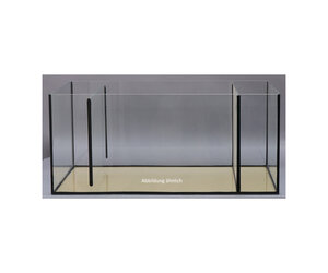 Aqua Perfekt Glas-Technikbecken / Filterkammer für Reeftank 360