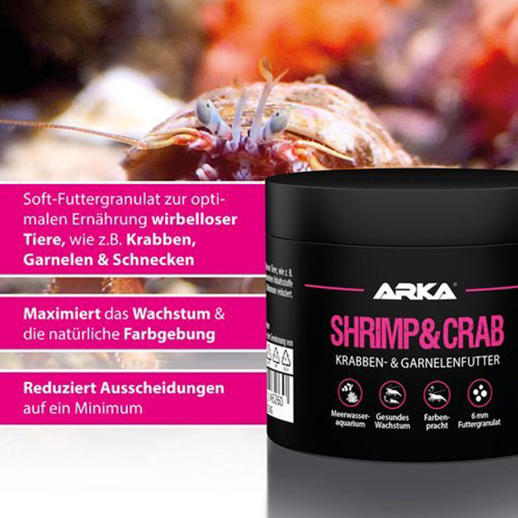 ARKA Shrimp & Crab  - Krabben & Garnelen Futter