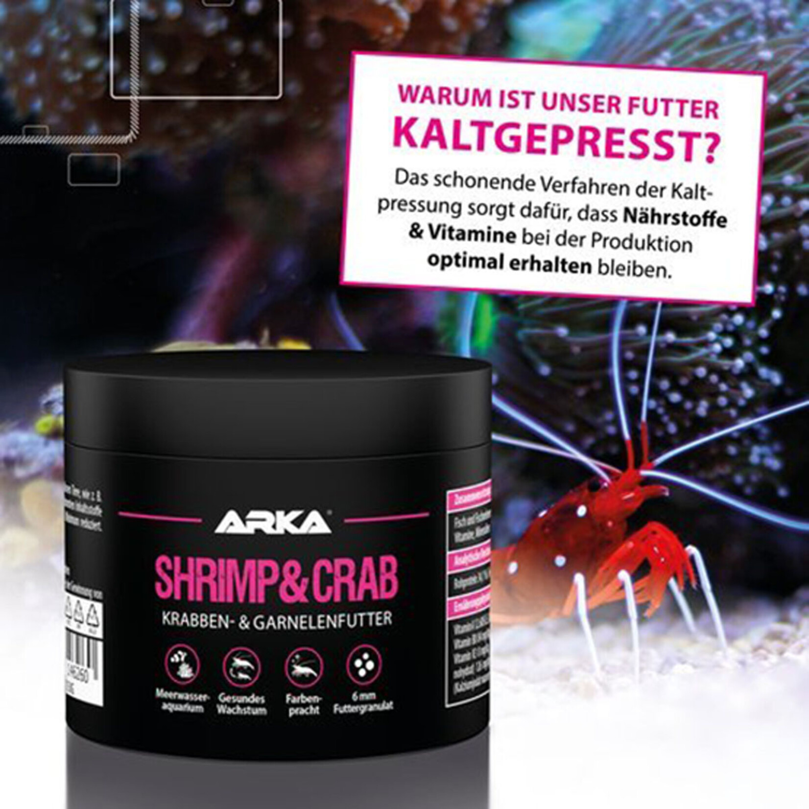 ARKA Shrimp & Crab  - Krabben & Garnelen Futter