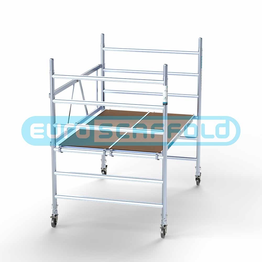 Kamersteiger 135x190 3m werkhoogte met luik