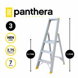 Panthera Bordestrap 1x3 treden