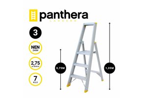 Panthera Bordestrap 1x3 treden