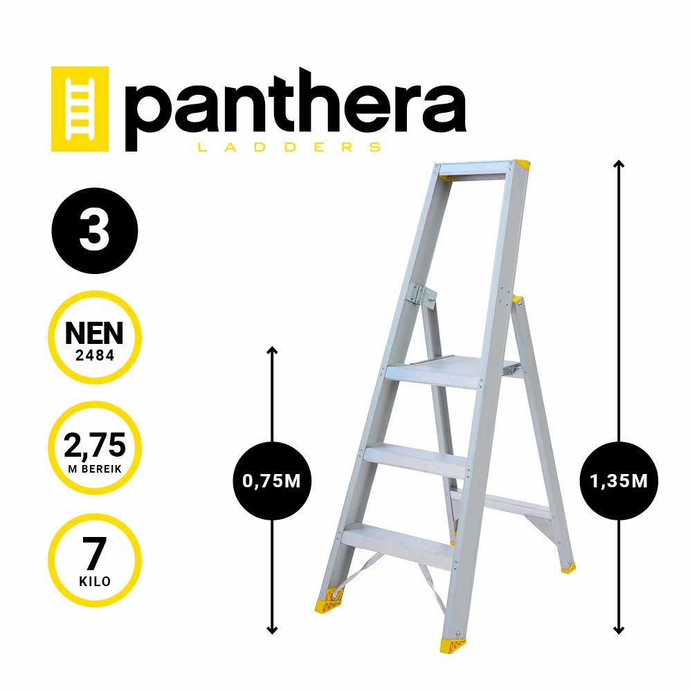Panthera Bordestrap 1x3 treden