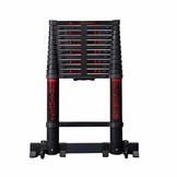 Telescoopladder black 3,8 meter