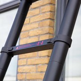 Telescoopladder black 3,8 meter