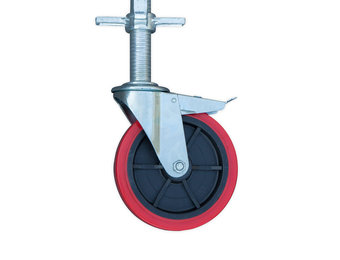 Panthera wiel nylon + stalen spindel 20 cm