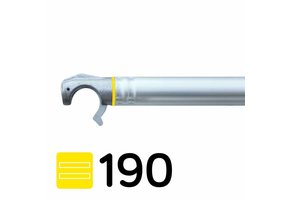 Rolsteiger horizontaal schoor 190 cm