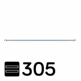 Rolsteiger horizontaal schoor 305 cm