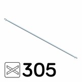 Rolsteiger diagonaal schoor 305 cm