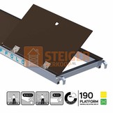 Rolsteiger platform 190 cm met luik