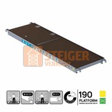 Rolsteiger platform 190 cm met luik