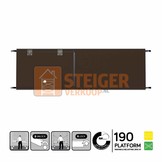 Rolsteiger platform 190 cm met luik