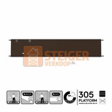 Rolsteiger platform 305 cm met luik