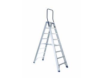 Trap dubbel professioneel 2x8 treden