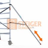 Rolsteiger telestabilisator 200 cm