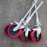 Steigerwiel + stalen spindel