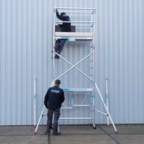 Kamersteiger compact module 1+2+3 75x150 5,5m werkhoogte