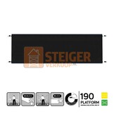 Rolsteiger platform zonder luik 190 cm carbon vloer (lichtgewicht)