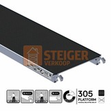 Rolsteiger platform zonder luik 305 cm carbon vloer (lichtgewicht)